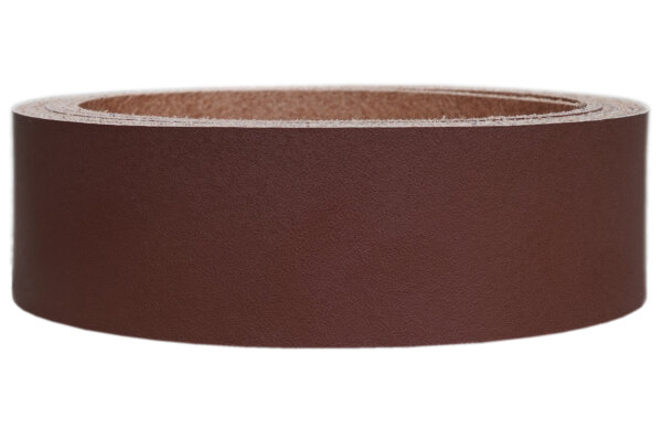 Lederriemen Basic rotbraun 2mm-4.5cm breit