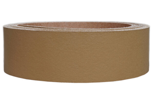 Lederriemen Basic ocker 2mm-3cm breit