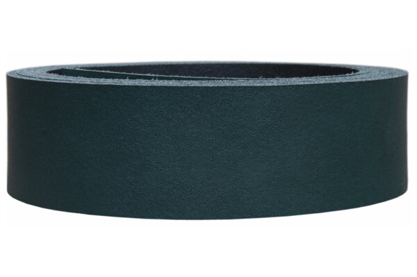Lederriemen Basic dunkelgrün 2.5mm-5cm breit