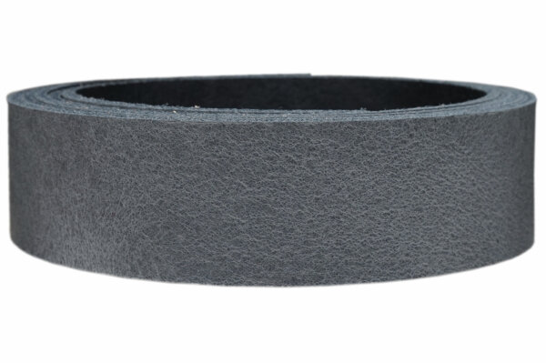 Lederriemen Pull Up grau-3.5cm breit