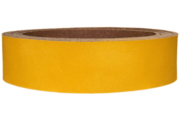 Lederriemen Pull Up gelb-4cm breit