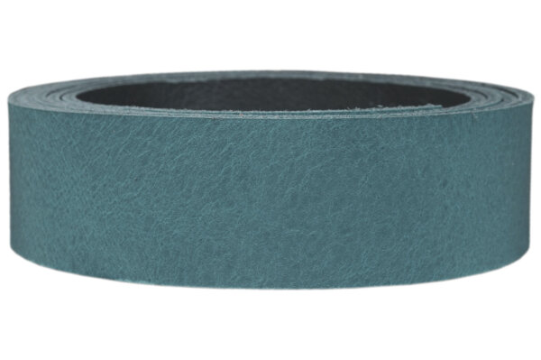 Lederriemen Pull Up petrol-4.5cm breit