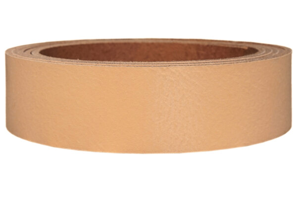 Lederriemen Pull Up pfirsich-1cm breit