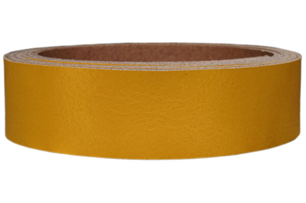 Lederriemen Pull Up ockergelb-1cm breit