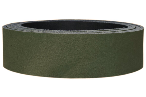 Lederriemen Pull Up khaki-3.5cm breit