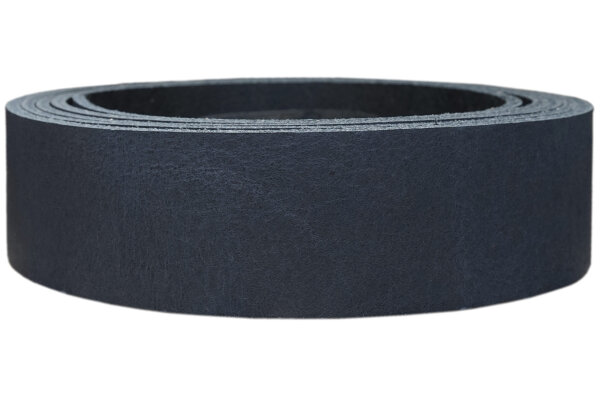Lederriemen Pull Up navy-2cm breit