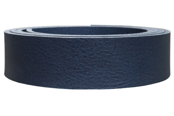 Lederriemen New Jersey dunkelblau-2.5cm breit