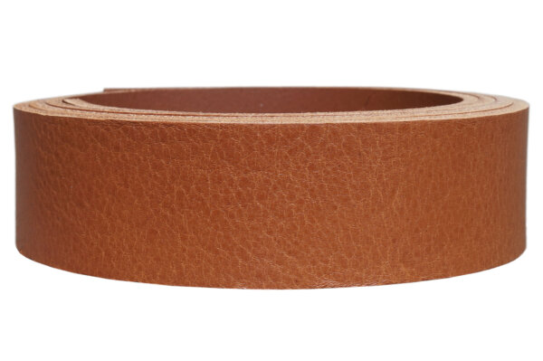 Lederriemen New Jersey cognac-3.5cm breit