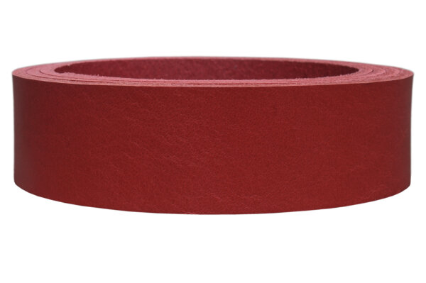 Lederriemen New Jersey rot-1.5cm breit
