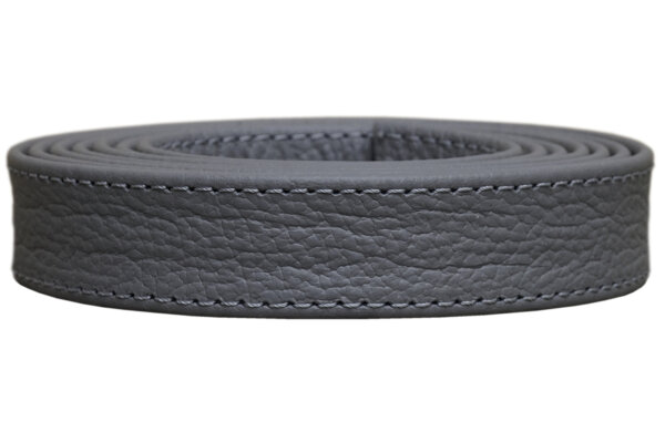 Taschenriemen Rohling Nappaleder Basic grau-19mm breit