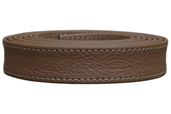 Taschenriemen Rohling Nappaleder Basic hellbraun-19mm breit