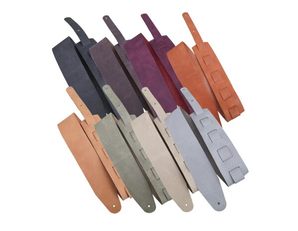 Leder Gitarrengurt "Nubukiert"