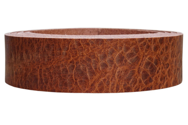 Lederriemen Nevada cognac vintage-1.5cm breit