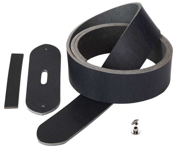 Gürtelrohling Florida dunkelblau-24mm