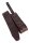 Leder Gitarrengurt Floral dunkelbraun-7cm breit / 90-130cm lang