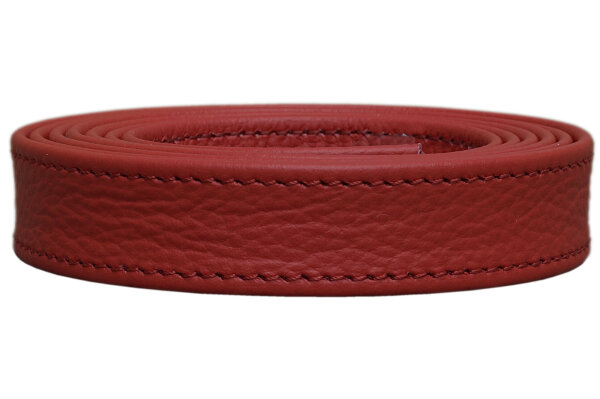 Taschenriemen Rohling Nappaleder Basic rot-14mm breit