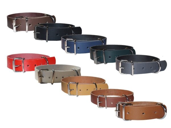 Leder Befestigungsriemen Basic Schnalle/D-Ring