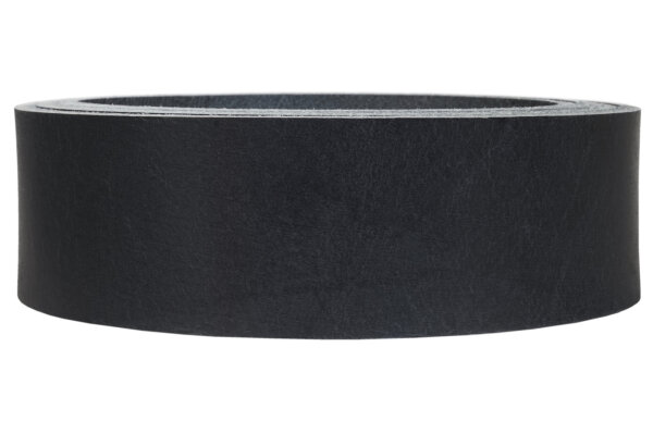 Lederriemen Florida schwarz-4cm breit