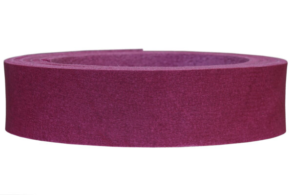 Lederriemen Fettleder beere-1.5cm breit