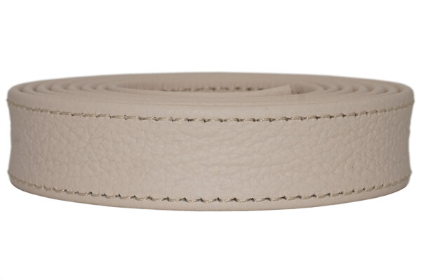 Taschenriemen Rohling Nappaleder Basic creme-14mm breit