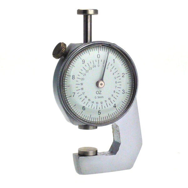Leder Dickenmessgerät analog