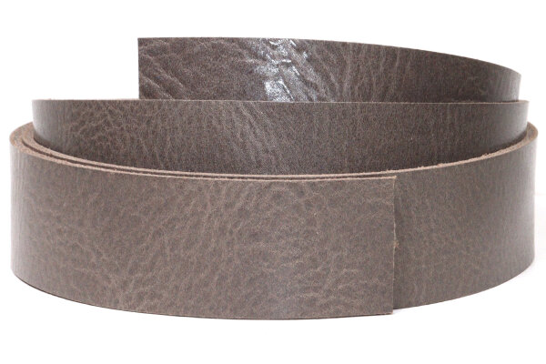 Lederriemen Shine taupe-1cm breit