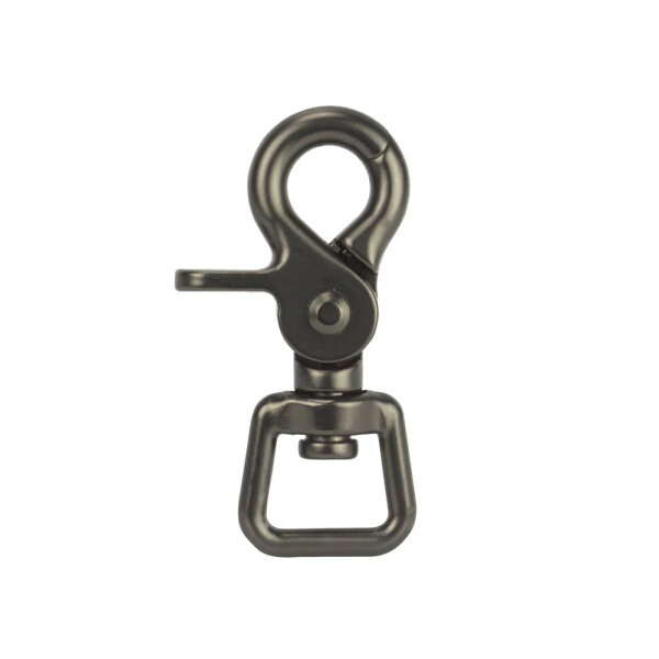 Scherenkarabiner  anthrazit-16mm