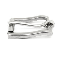 Gürtelschnalle / Rollschnalle Edelstahl 30mm breit
