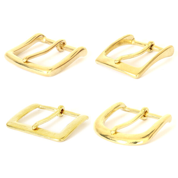 Gürtelschnalle Messing 40mm