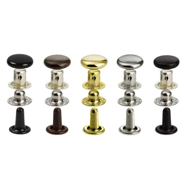 10 Segma Druckknöpfe