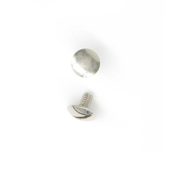 10 Buchschrauben - Chicagoschrauben nickel-12mm