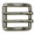 Doppeldorn-Gürtelschnalle 38mm antik-silber