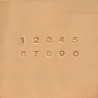 Serif Nummern Prägeset