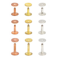 10 Dekorative Nieten mit Nietscheiben