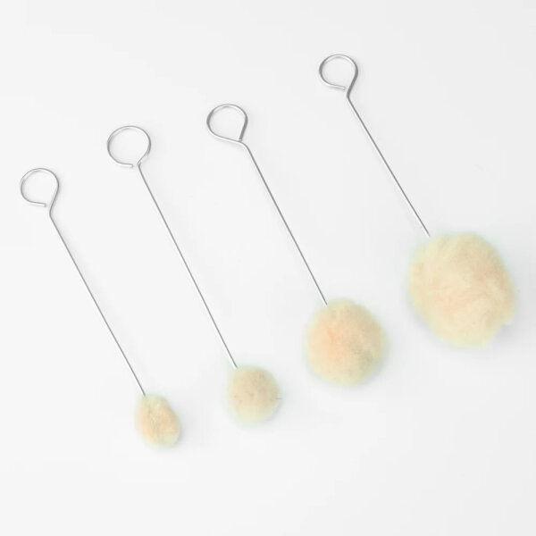 10 Wool Dauber / Wollpinsel Klein