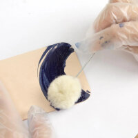 10 Wool Dauber / Wollpinsel Klein