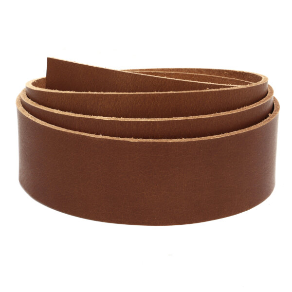 Lederriemen Kansas cognac-1cm breit