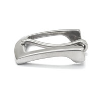 Gürtelschnalle Edelstahl poliert 30mm Modell 2
