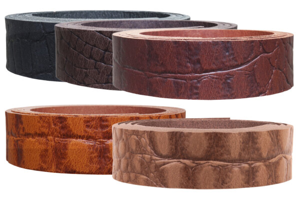 Lederriemen WB-Kroko/Caiman